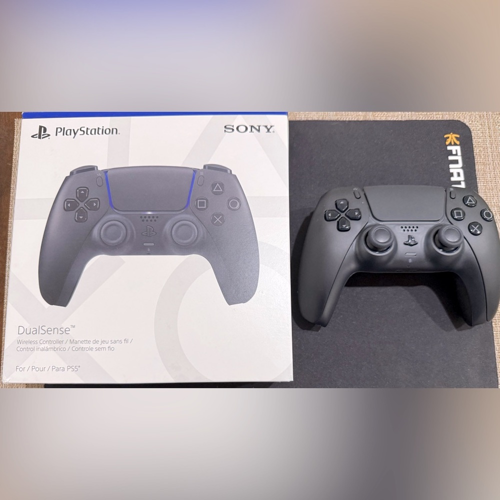 Sony PS5 DualSense Controller- (Midnight Black) Opened box, but never used.